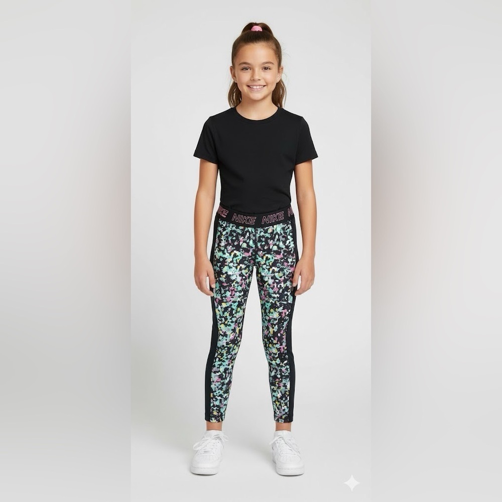 NWOT Nike Black Leggings Form-Fitting Full-Length